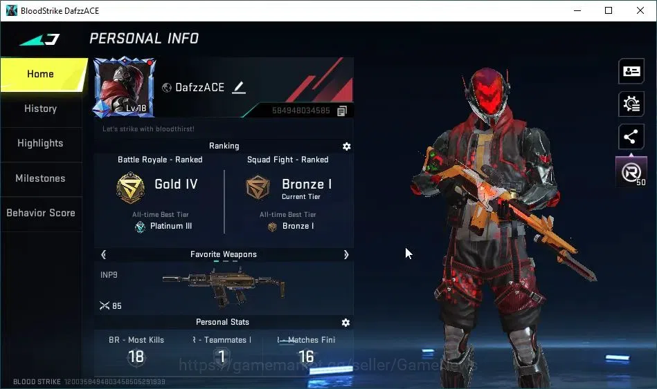 Blood Strike Accounts ASIA| Collab Evangelion MCX | 3 Legendary(ETHAN-Co image 2