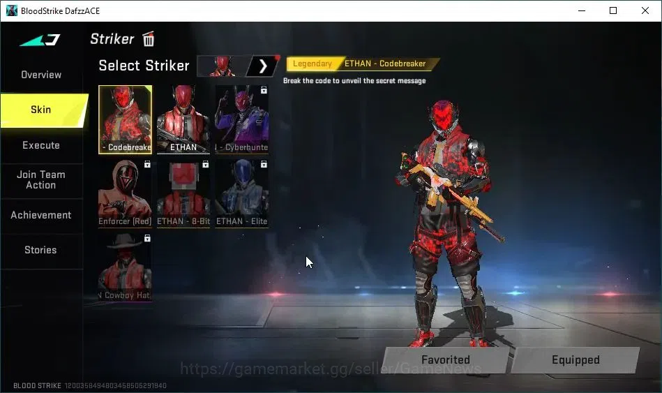 Blood Strike Accounts ASIA| Collab Evangelion MCX | 3 Legendary(ETHAN-Co image 3