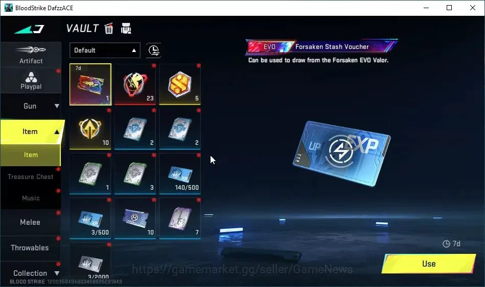 Blood Strike Accounts ASIA| Collab Evangelion MCX | 3 Legendary(ETHAN-Co image 8