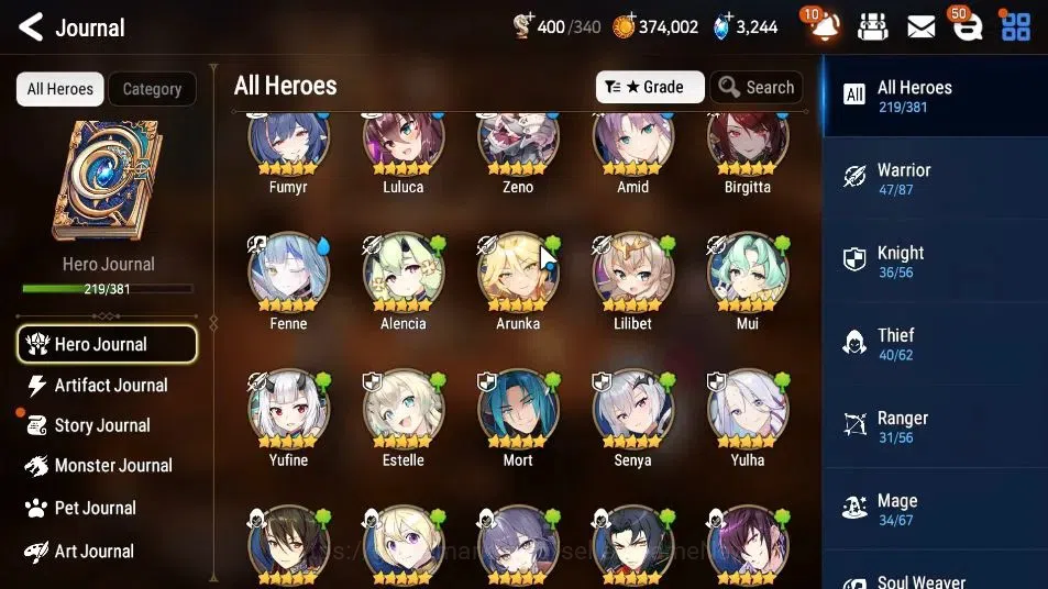Epic Seven Accounts ASIA UnVerif|25 ML(NOTOS,DarkDiene,SchoolNurse Yul image 10