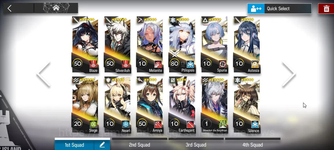 Arknights Accounts Lv 4 | 71 Op+2 Outfits | 1 Limited | SilverAsh the image 4