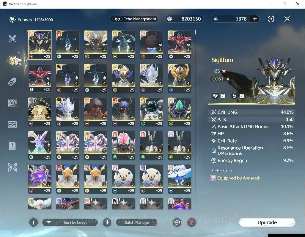 Wuthering Waves Accounts SEA|UL 80|17 Limited|(Cantarella,Sigrika,Zani,Hiyu image 5