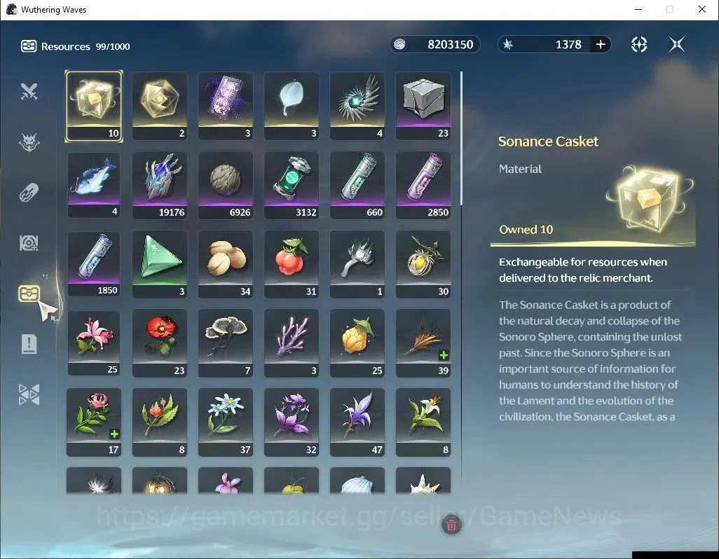 Wuthering Waves Accounts SEA|UL 80|17 Limited|(Cantarella,Sigrika,Zani,Hiyu image 7