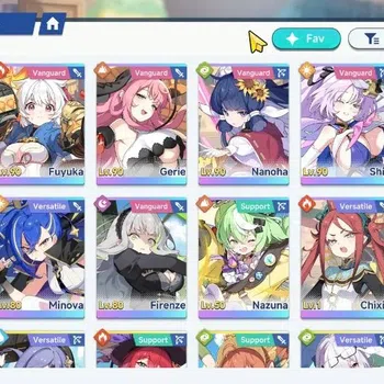 Stella Sora Accounts GLOBAL Lv40|11 SSR|5 Limit(SnowLaru,Chixia,Gerie,Shia,Firenze,Chitose,Fuyuka,Nanoha,Nazuka,Nazuna) 15