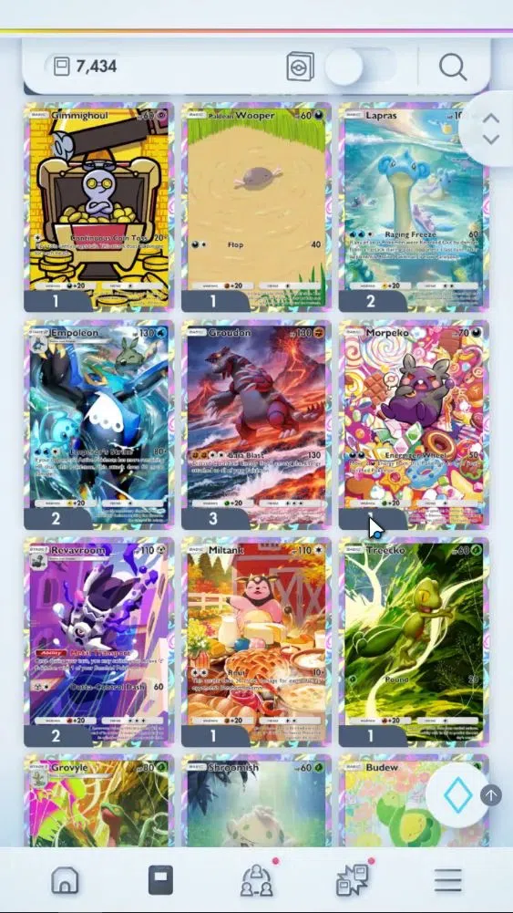 Pokémon TCG Pocket Accounts EN 7,4K Card|155 EX|5 Crown [Bombardier,Solgaleo,A image 12