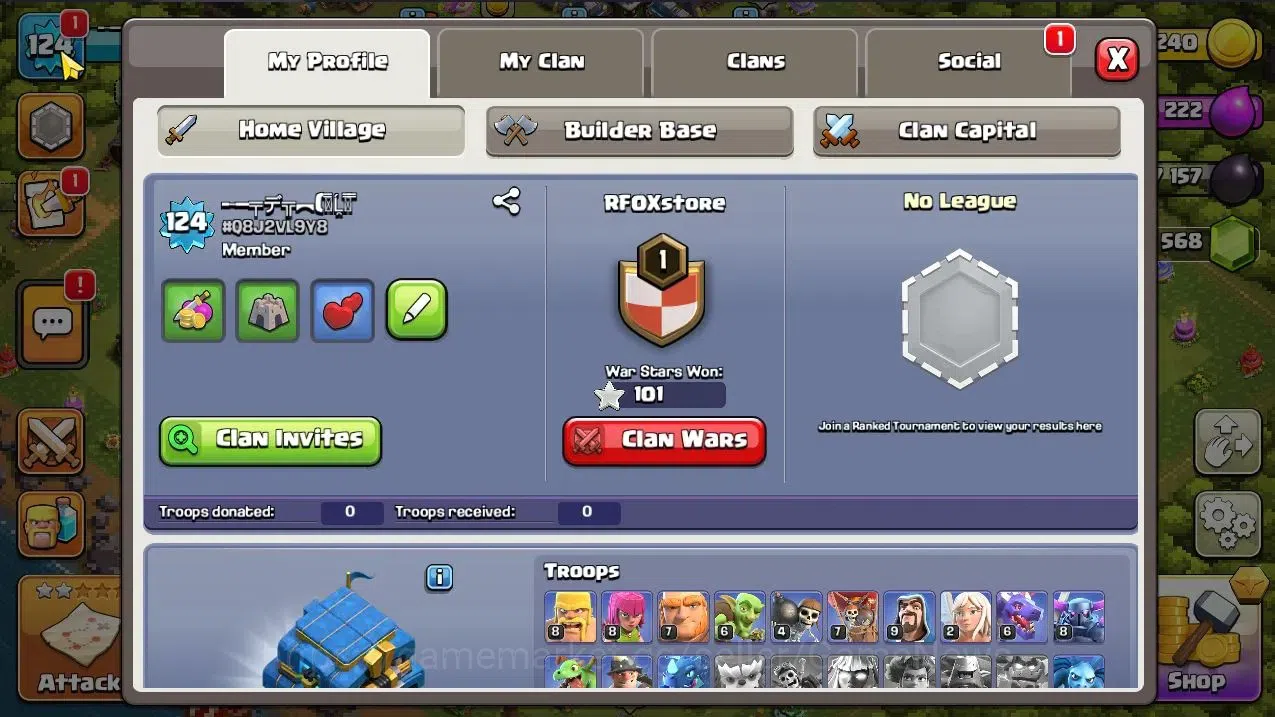 Clash of Clans Accounts TH 12-BH 9|Limited Skin|LV 124|HH 6|BK 50,AQ 51,GW image 2