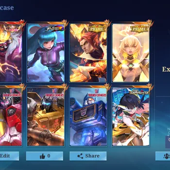 Mobile Legends: Bang Bang Accounts Collector Hero 133|Skins 400|Legend Franco|ASP Ruby,PRIME(Beatrix,Yu