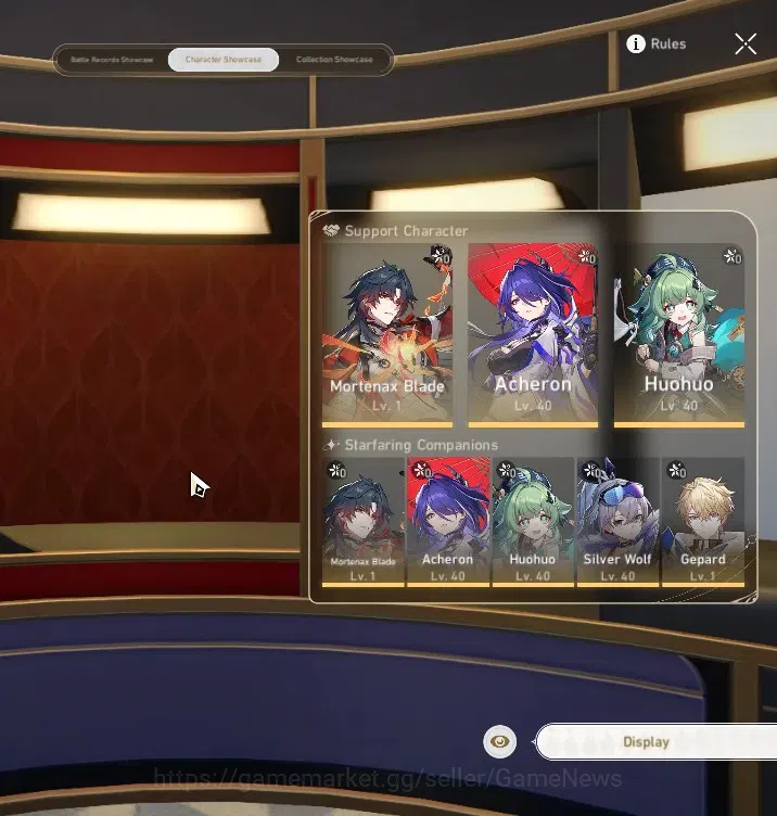 Honkai Star Rail Accounts Asia | TL 26 | 3 Limited | Mortenax Blade,Acheron, image 2