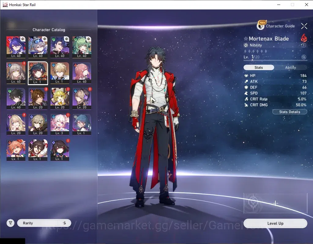 Honkai Star Rail Accounts Asia | TL 26 | 3 Limited | Mortenax Blade,Acheron, image 4
