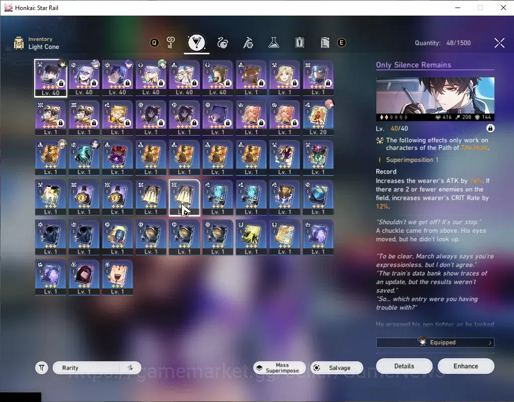 Honkai Star Rail Accounts Asia | TL 26 | 3 Limited | Mortenax Blade,Acheron, image 5