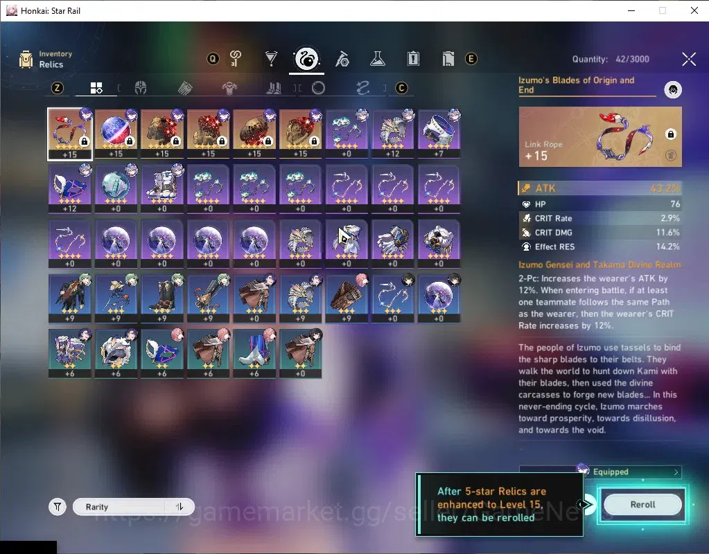 Honkai Star Rail Accounts Asia | TL 26 | 3 Limited | Mortenax Blade,Acheron, image 7