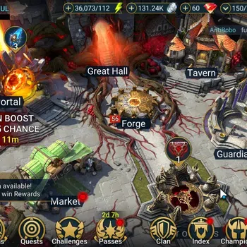 Raid: Shadow Legends Accounts Endgame Lv42|962K