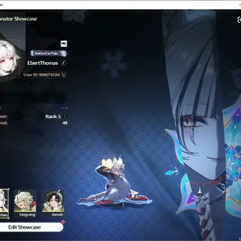 Wuthering Waves Accounts Starter SEA|UL 48|1 Limited (Hsin RC3 +Signature Weapon) +4 STD Char|166 LT|Data Bank Lv 30|Female