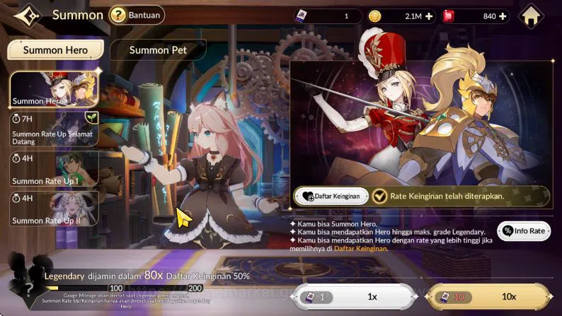 Seven Knights Re:Birth Accounts [Re:BIRTH] SEA|9 Legendary|4 SPECIAL|TeoTC2,Rudy,A image 7