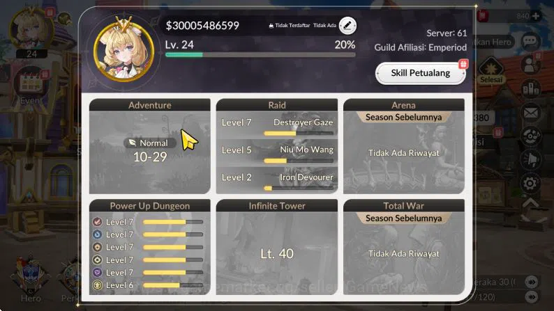 Seven Knights Re:Birth Accounts [Re:BIRTH] SEA|9 Legendary|4 SPECIAL|TeoTC2,Rudy,A image 8