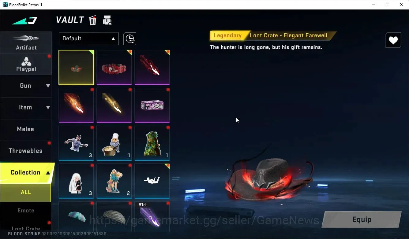 Blood Strike Accounts ASIA|MELEE Talon Knife+Collab TOKREV MCX|5 ULTRA [ image 12