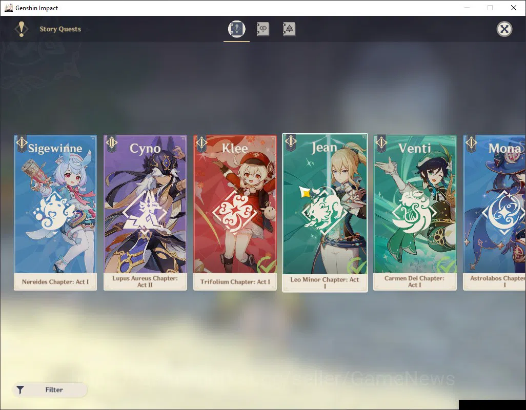Genshin Impact Accounts ASIA|AR60|19 Limit+10(*5Wep)|(Neuvill,Arlecch)+Sig image 15