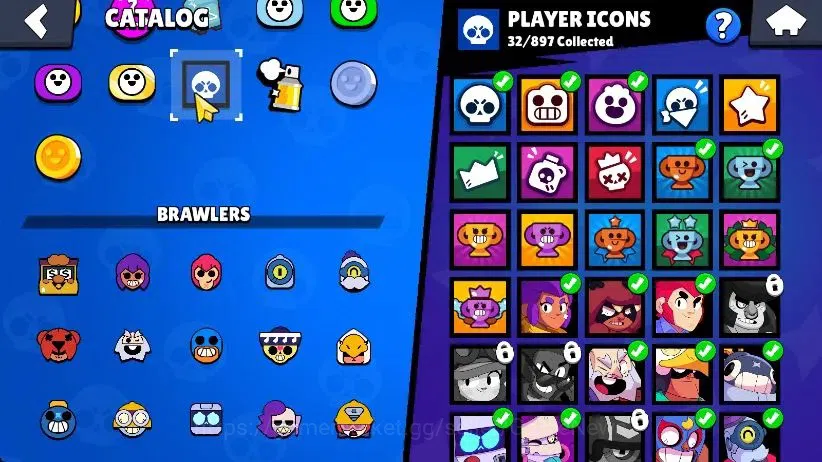 Brawl Stars Accounts 1004 Trophy|18 Brawlers 3 Max Lvl [EMZ,Edgar,Shelly]|1 Epic Skins [Stellar Shelly]|CN ON|Take 14