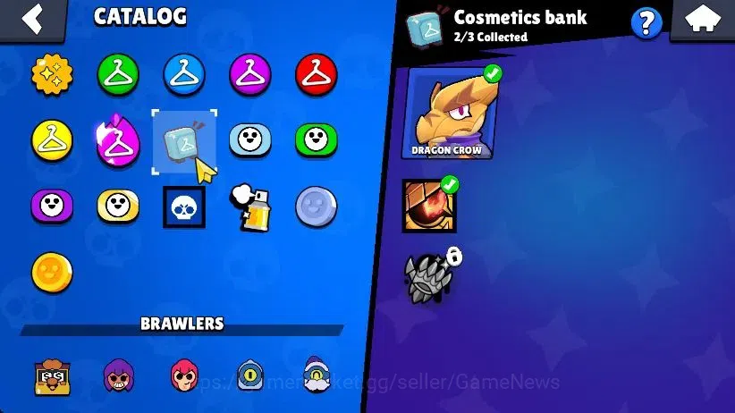 Brawl Stars Accounts 1004 Trophy|18 Brawlers 3 Max Lvl [EMZ,Edgar,Shelly]|1 Epic Skins [Stellar Shelly]|CN ON|Take 8
