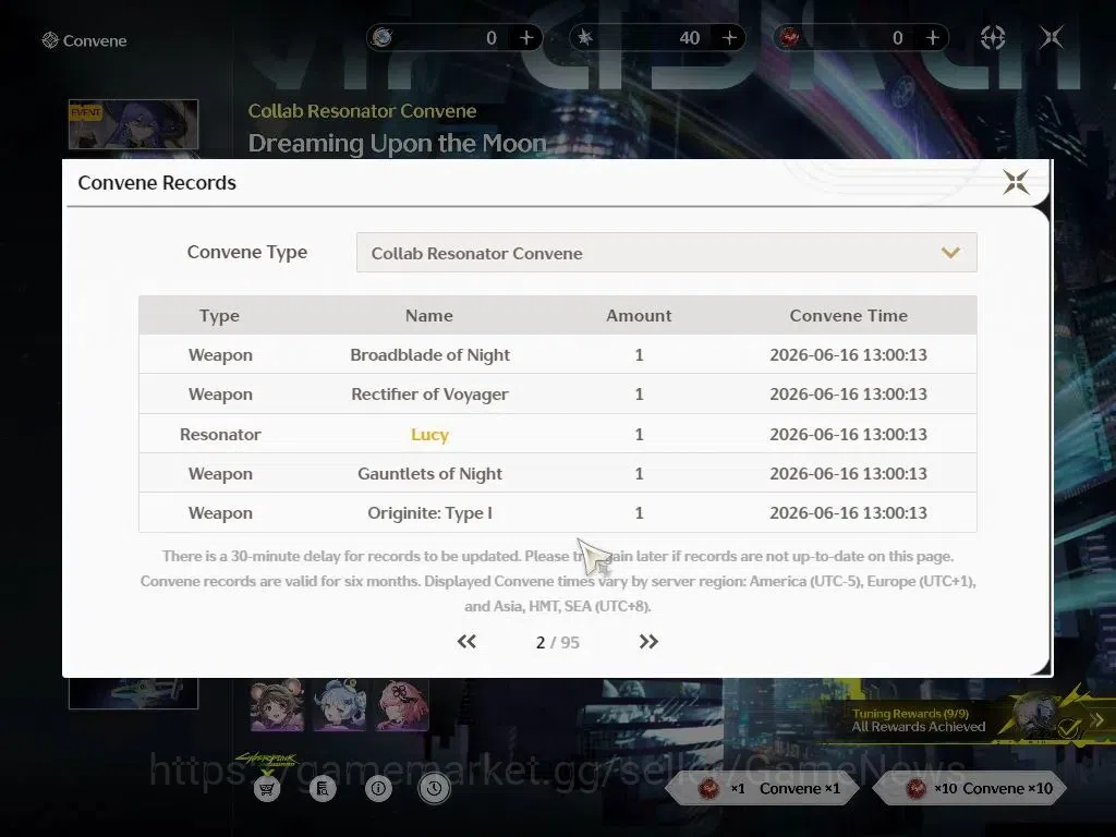 Wuthering Waves Accounts SEA|UL 48|3 Limited|(Lucy R6,Rebecca)+Sign,Shoreke image 12