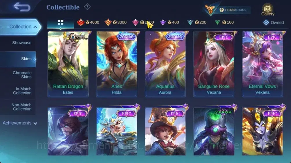 Mobile Legends: Bang Bang Accounts Hero 132|Skin 455|High Imo 106|Legend Lunox,KOF[Gu image 12