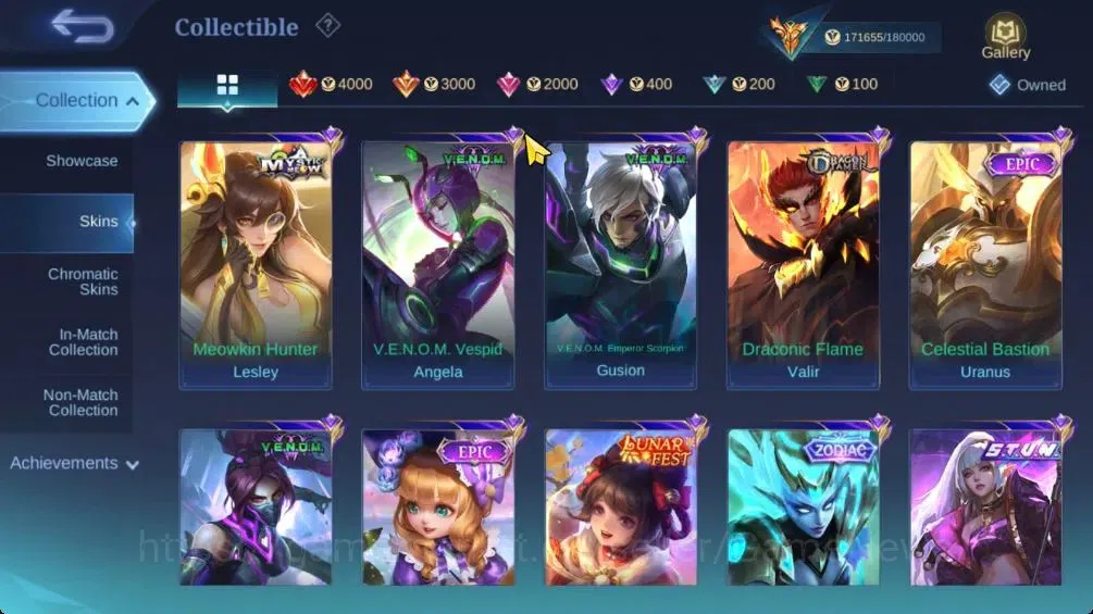 Mobile Legends: Bang Bang Accounts Hero 132|Skin 455|High Imo 106|Legend Lunox,KOF[Gu image 14