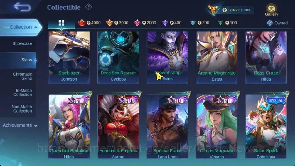 Mobile Legends: Bang Bang Accounts Hero 132|Skin 455|High Imo 106|Legend Lunox,KOF[Gu image 20