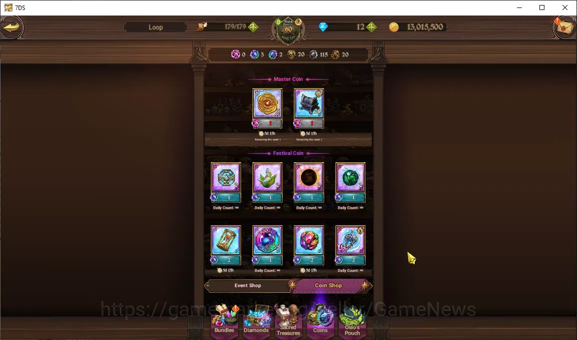 The Seven Deadly Sins: Grand Cross Accounts Starter Global|1,3M CC| Starter CH 4|1 LR+4 UR|Helbram, Mersesca3/6, ODK2/6 7