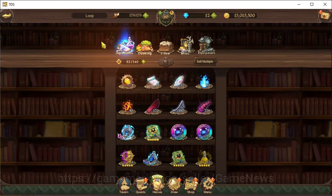 The Seven Deadly Sins: Grand Cross Accounts Starter Global|1,3M CC| Starter CH 4|1 LR+4 UR|Helbram, Mersesca3/6, ODK2/6 8