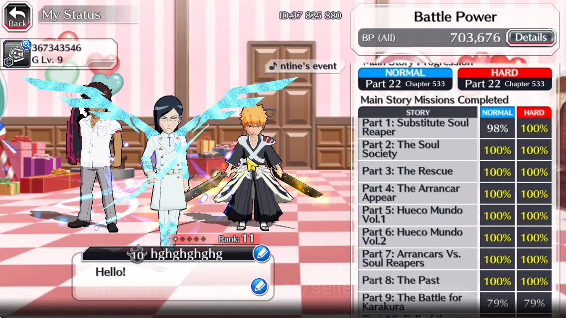 Bleach: Brave Souls Accounts [GLOBAL]50k Orb|TYBW26(Uryu,Ichigo),Rukia 10th Ann image 4