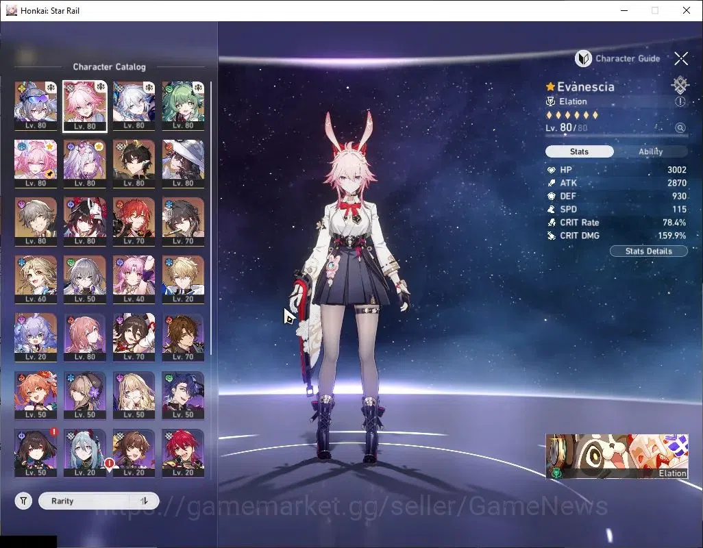 Honkai Star Rail Accounts Asia|TL 67|10 Limited|1 PremTeam|(SW999 Sign),Evan image 4