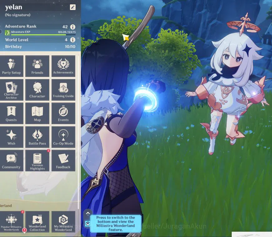 Genshin Impact Accounts ASIA |AR42 |1LIMITED 1+(5*WEAPON)|Yelan,Ororon c1, image 1