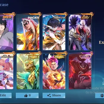 Mobile Legends: Bang Bang Accounts Others Global|313 Skin|Exalted|SASUKE,DUCATI Leomord,Aspirants Ruby Angela,SOUL