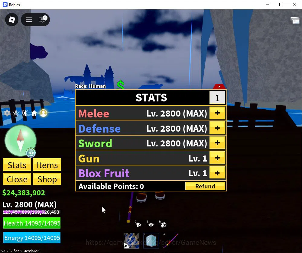 Blox Fruit |Lv Max + Ice,GodHuman|24M Beli 52K Frag|2 Myth Weap 1 Myth Fruit |Human V1|Unverif(RBL943) Roblox Accounts Blox Fruit |Lv Max + Ice,GodHuman|24M Beli 52K Frag|2 Myth Weap 1 Myth Fruit |Human V1|Unverif(RBL943)