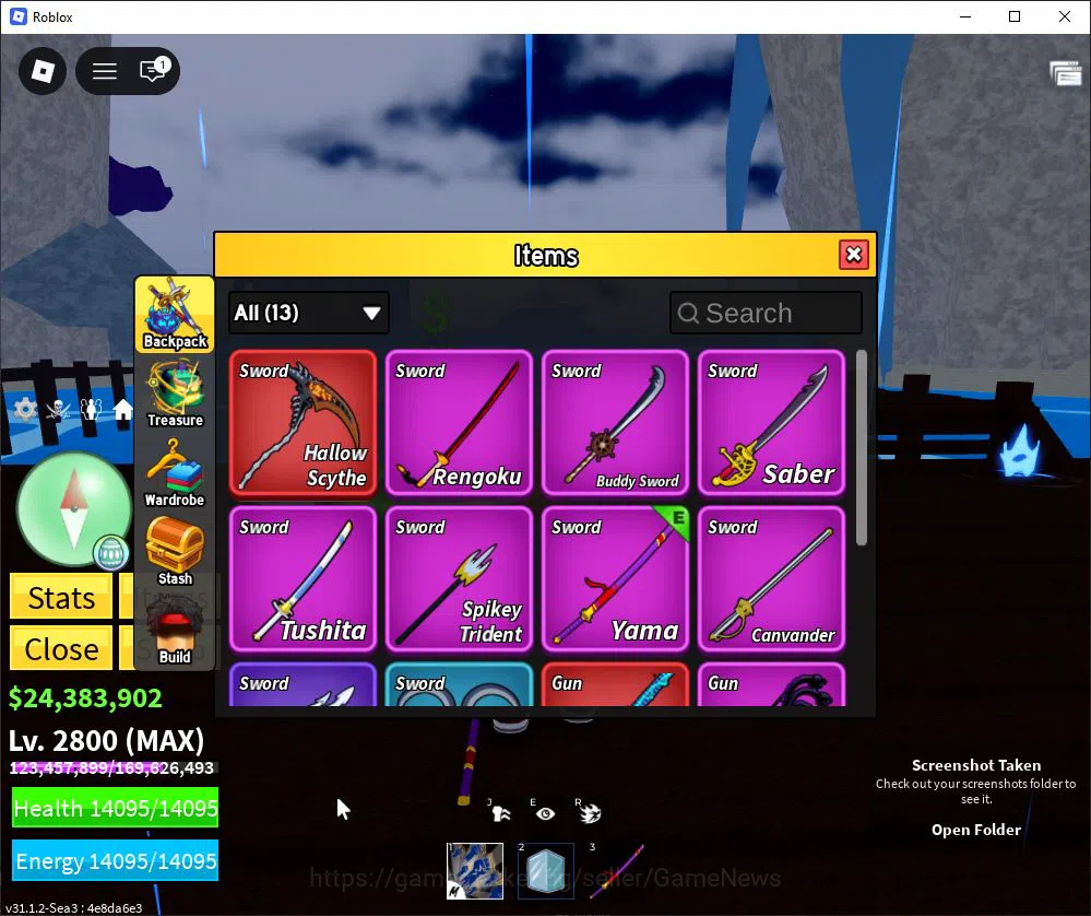 Roblox Accounts Blox Fruit |Lv Max + Ice,GodHuman|24M Beli 52K Frag|2 Myth Weap 1 Myth Fruit |Human V1|Unverif(RBL943) 2