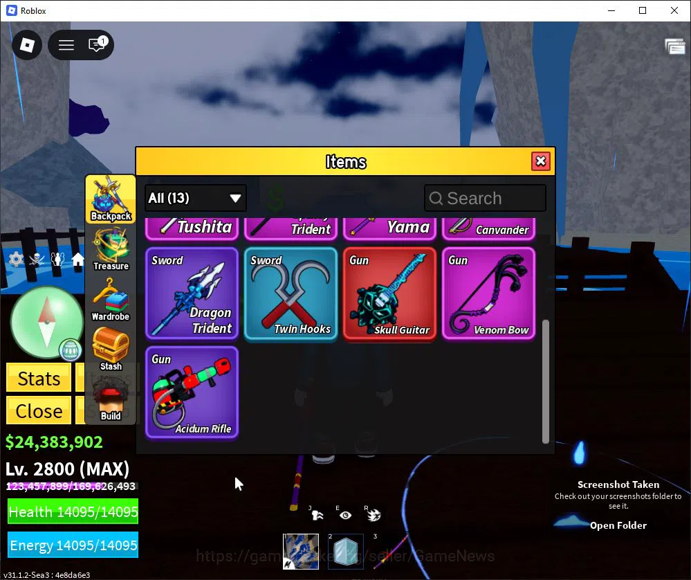 Roblox Accounts Blox Fruit |Lv Max + Ice,GodHuman|24M Beli 52K Frag|2 Myth Weap 1 Myth Fruit |Human V1|Unverif(RBL943) 3