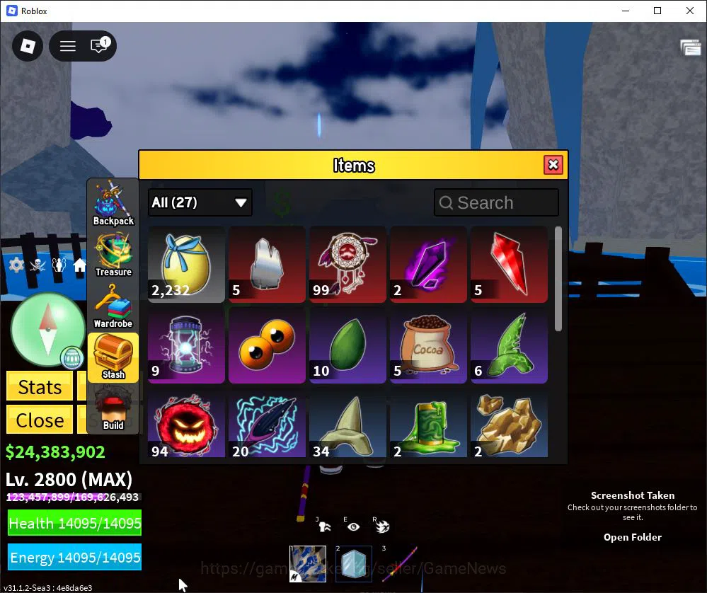 Roblox Accounts Blox Fruit |Lv Max + Ice,GodHuman|24M Beli 52K Frag|2 Myth Weap 1 Myth Fruit |Human V1|Unverif(RBL943) 7
