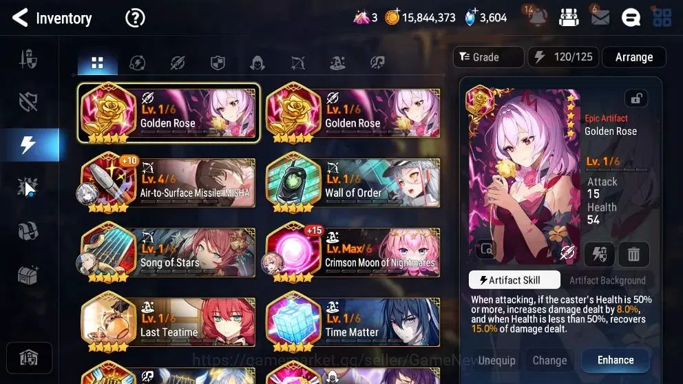 Epic Seven Accounts High-End Global UnVerif|NewEra|6 ML(MChloe,LC Bellona,SS Vivian,Etc)+Setsuka,etc|PoH+Bless ON|Auto W 19