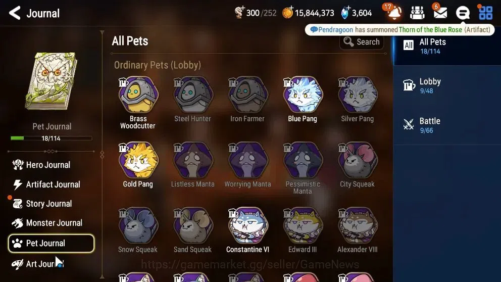 Epic Seven Accounts High-End Global UnVerif|NewEra|6 ML(MChloe,LC Bellona,SS Vivian,Etc)+Setsuka,etc|PoH+Bless ON|Auto W 9