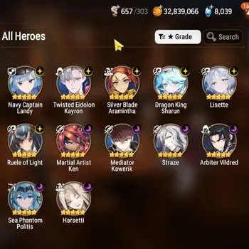 Epic Seven Accounts Starter ASIA Verif|NewEra|12 ML(Lisette,Har Setti,Ruele,Etc)+Hecate,Aram,Estelle,Etc|1K Convenant+8K