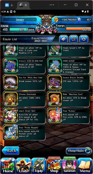 Grand Summoners Accounts GLOBAL|14 Ascend|Inumata TW,Shiro Emiya TW,Milim T image 7