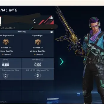 Blood Strike Accounts Rare Skin ASIA | 1 ETERNAL: MP5-Empyrean|1 Limited: Spear-Blossom|1 name Change|Check SS BS3937B
