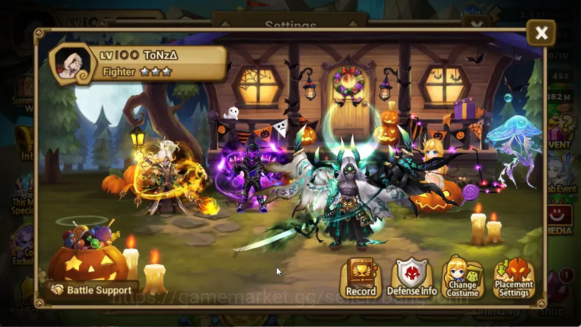 Summoners War: Sky Arena Accounts End-Game ASIA|Lv100 7LND(Lucifer,Kovarci,Shun,Hilda,Giselle,Maya,Gurkha) 137NB5 17