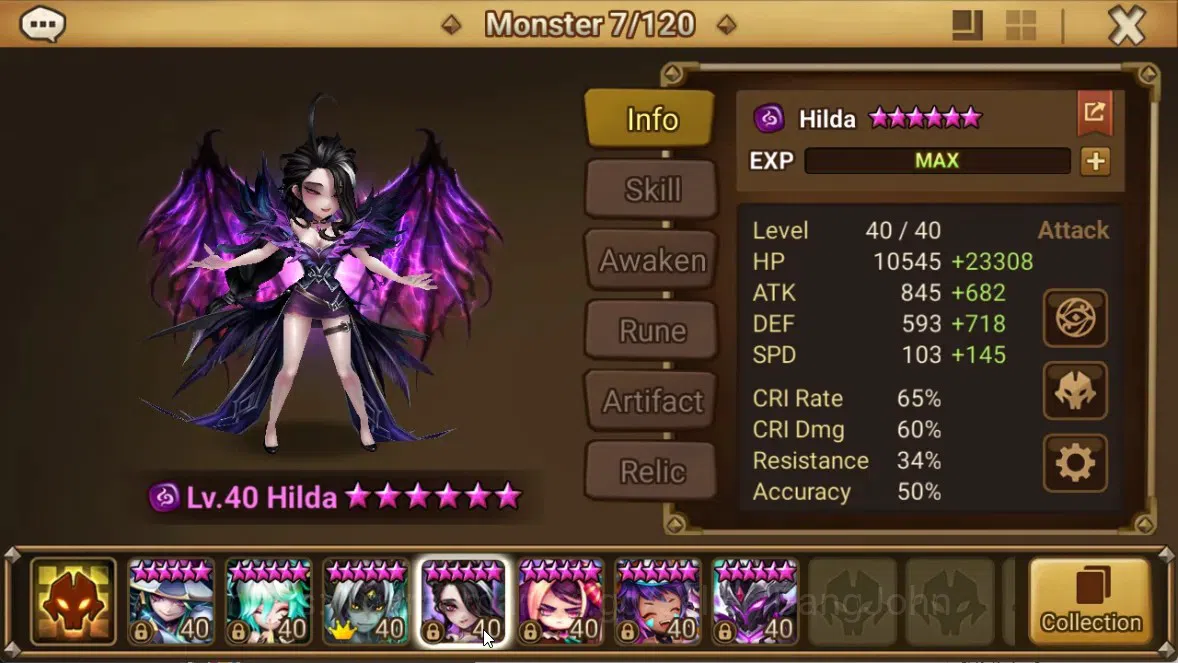 Summoners War: Sky Arena Accounts End-Game ASIA|Lv100 7LND(Lucifer,Kovarci,Shun,Hilda,Giselle,Maya,Gurkha) 137NB5 4