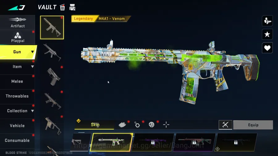 Blood Strike Accounts ETERNAL Zero | Ultra Ump | Legendary Katana | Lege image 12
