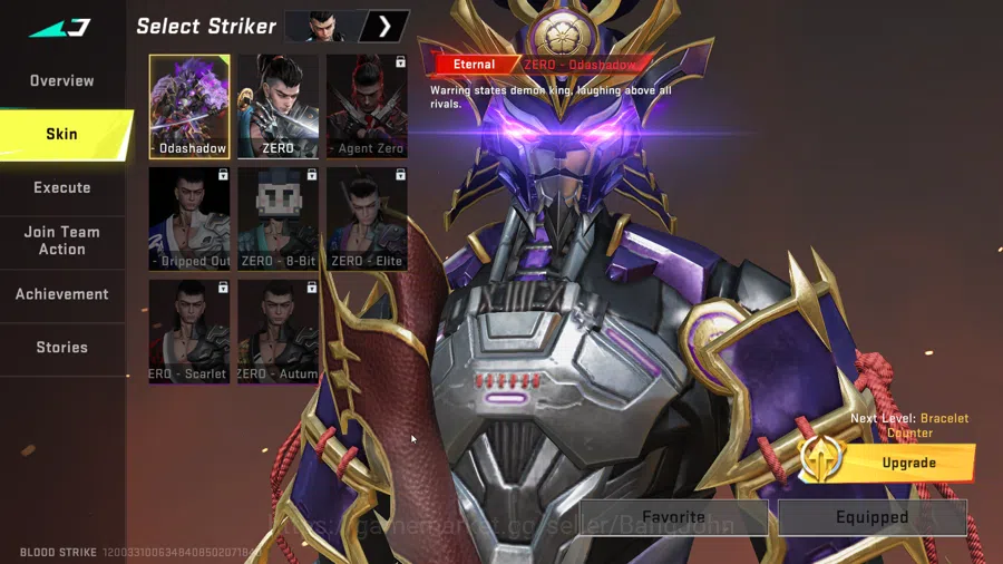 Blood Strike Accounts ETERNAL Zero | Ultra Ump | Legendary Katana | Lege image 3
