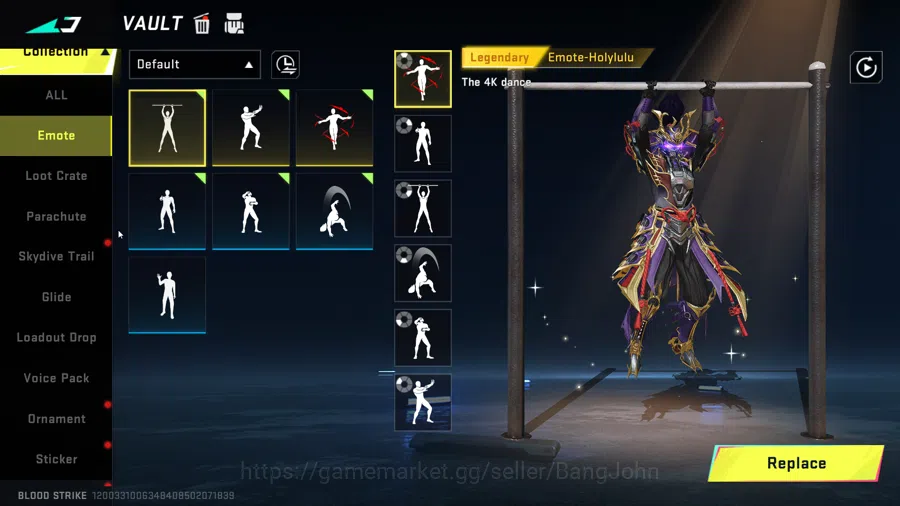 Blood Strike Accounts ETERNAL Zero | Ultra Ump | Legendary Katana | Lege image 4