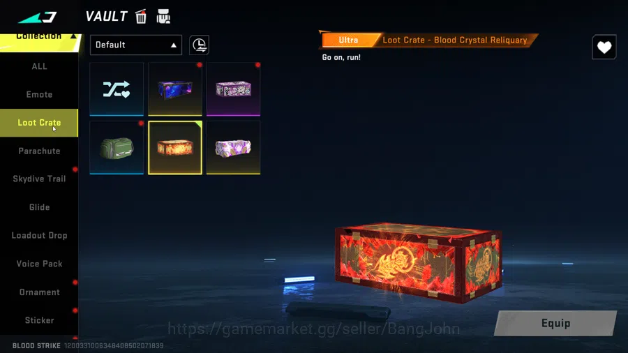 Blood Strike Accounts ETERNAL Zero | Ultra Ump | Legendary Katana | Lege image 5