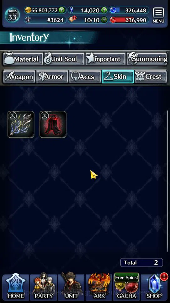 Last Cloudia Accounts GLOBAL Rank 33|Collab DMC(Vergil,V) & META Units(T image 10