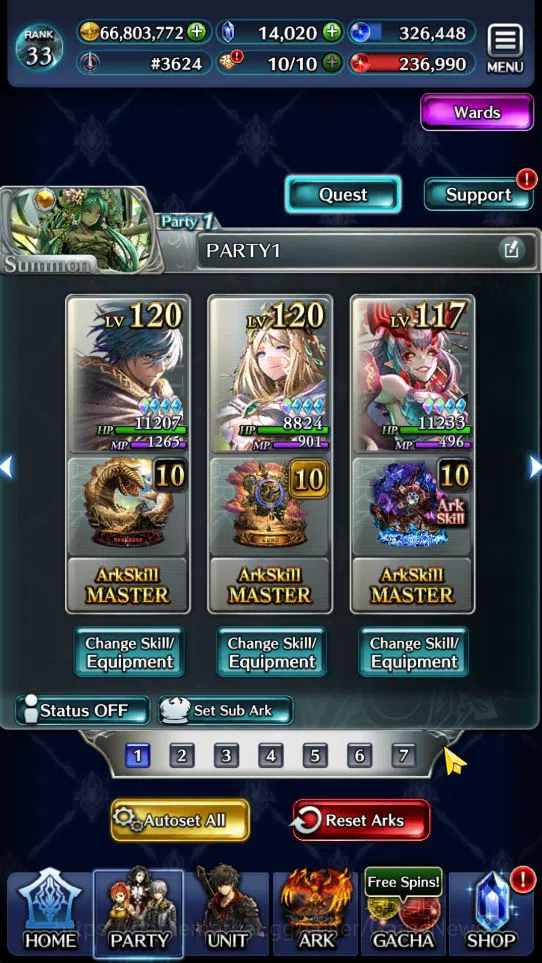 Last Cloudia Accounts GLOBAL Rank 33|Collab DMC(Vergil,V) & META Units(T image 2